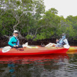 CELEBRATING CONSERVATION DECK: REEF Fest brings education, adventure - A man riding on the back of a red boat on the water - Sea kayak