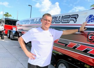 Powering through Key West – Rodrick Cox: A familiar face in new, improved boat races - A man standing in front of a car posing for the camera - Car