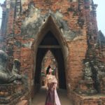 Caroline Althouse of Coral Shores High School immersed herself in Thailand, where she explored ancient temples. Contributed