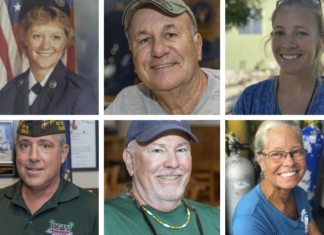 Keys Weekly honors local veterans - A group of people posing for the camera - Product