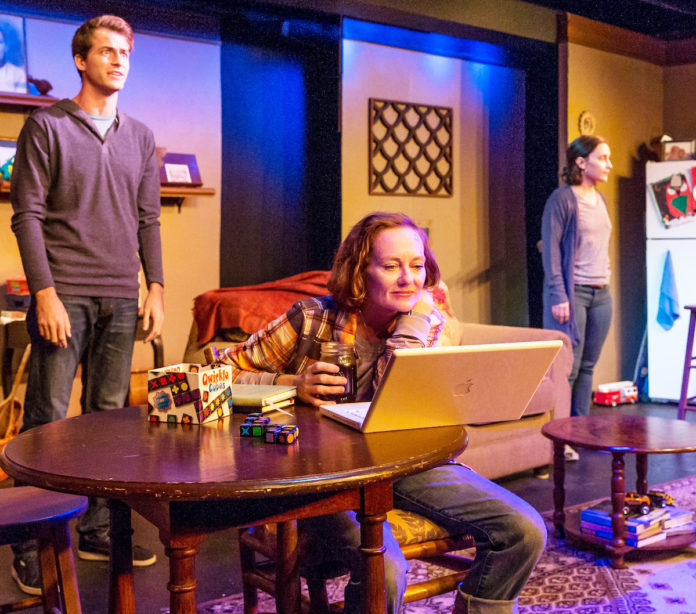 RedBarn1212 ‘Tiny Beautiful Things’ – Tis the Season for Soul Searching - Rebecca Mooney et al. standing around a table - Entertainment M