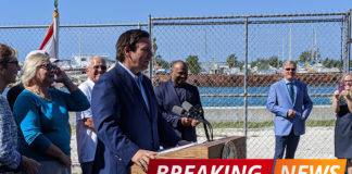 Ron DeSantis visits Key West