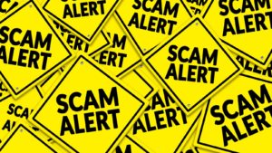 BEWARE OF POST-STORM scams