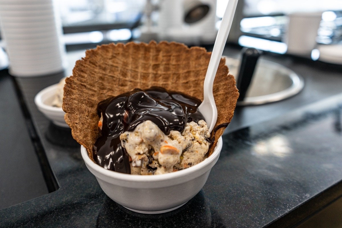 Delicious ice cream concoctions in Key Largo