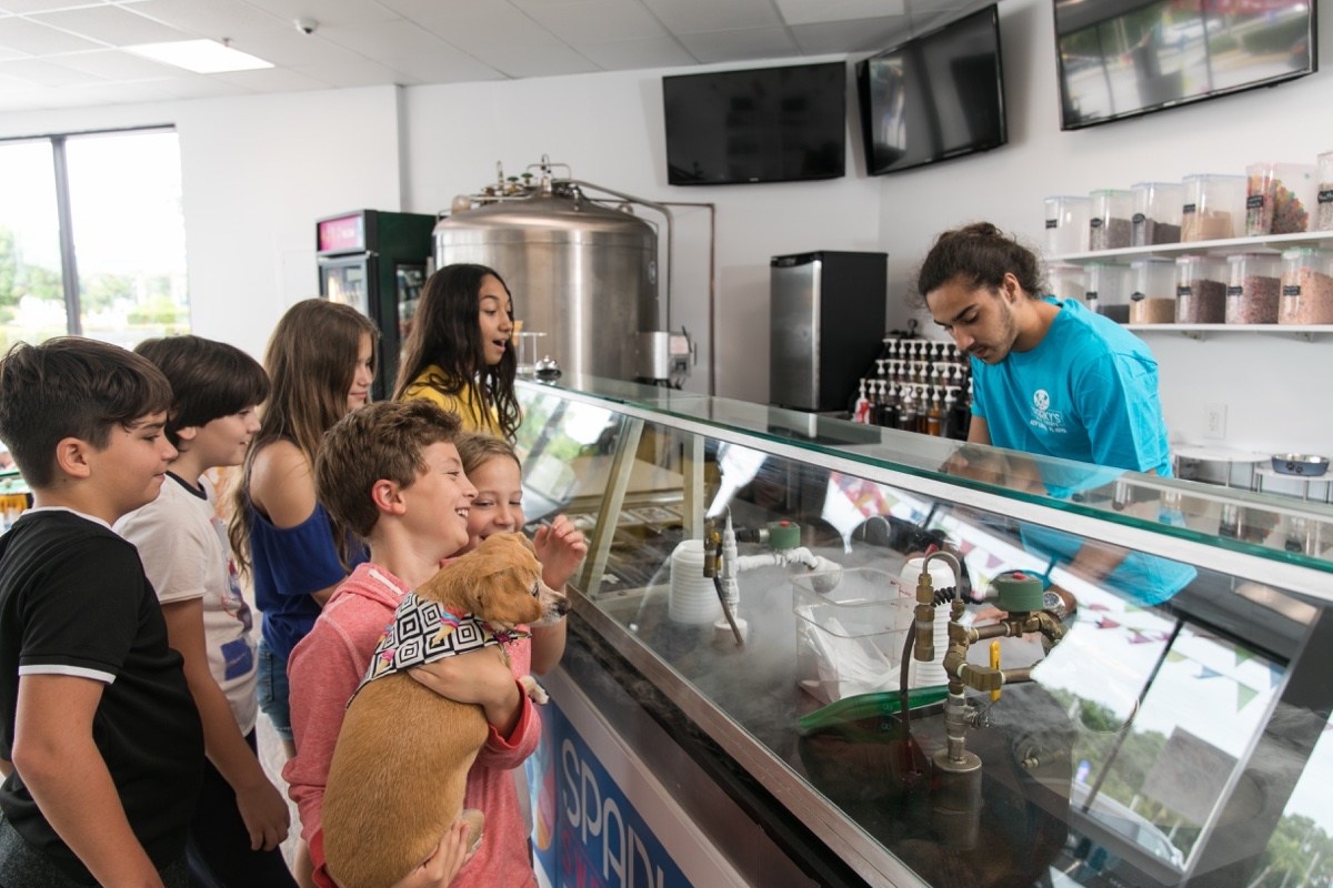 Delicious ice cream concoctions in Key Largo
