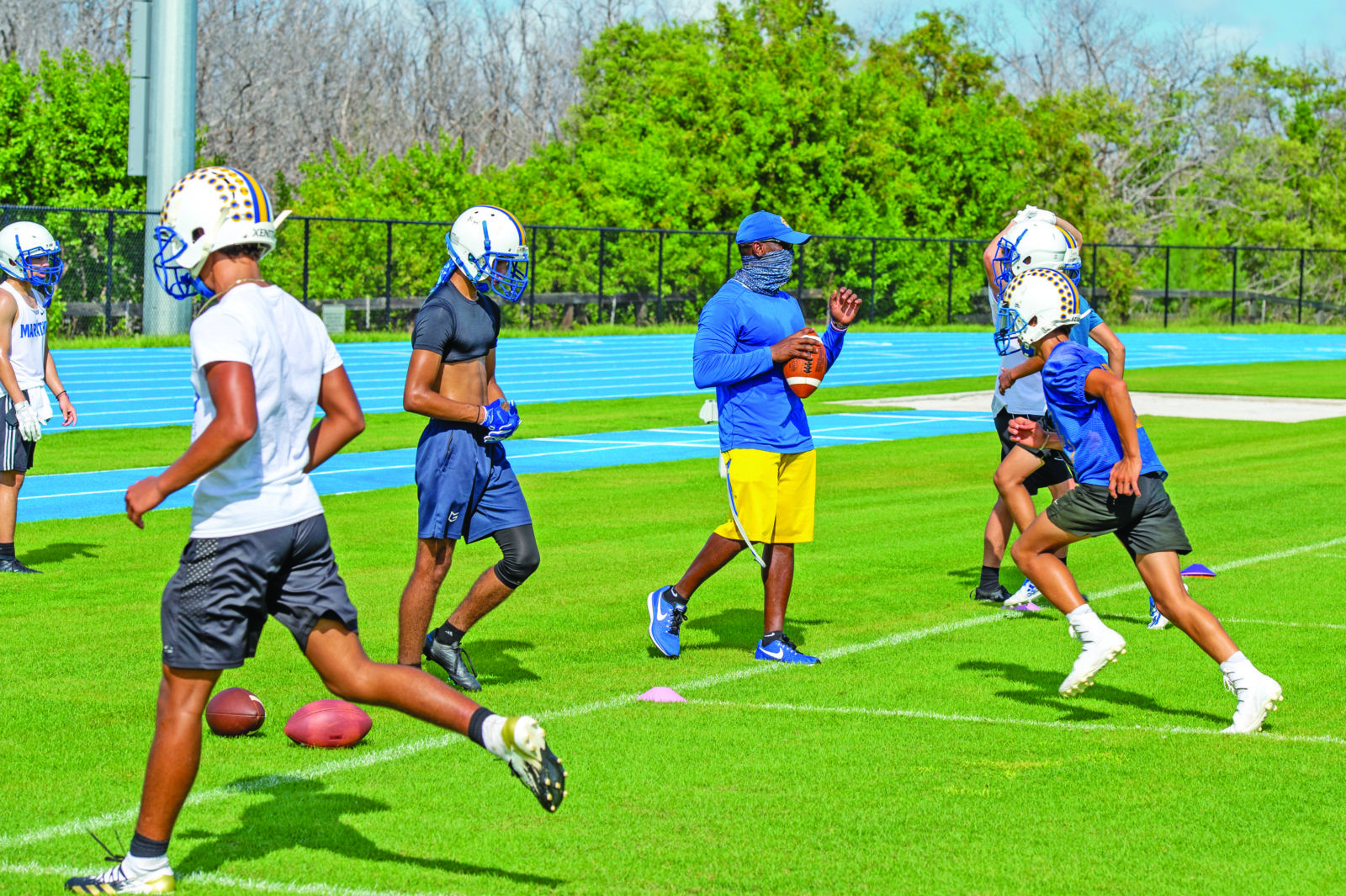MHS players practicing on the field Florida Keys Weekly Newspapers