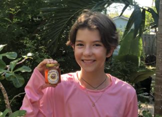 Islamorada girl harvests honey for college fund, gets true buzz from learning