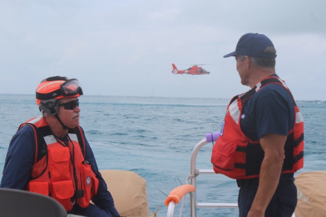 COAST GUARD AUXILIARY ASSISTS AIR STATION MIAMI DRILLS