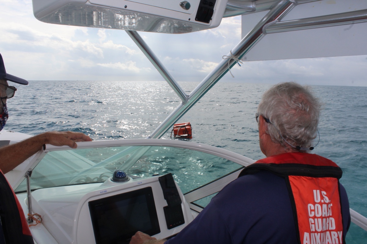 COAST GUARD AUXILIARY ASSISTS AIR STATION MIAMI DRILLS