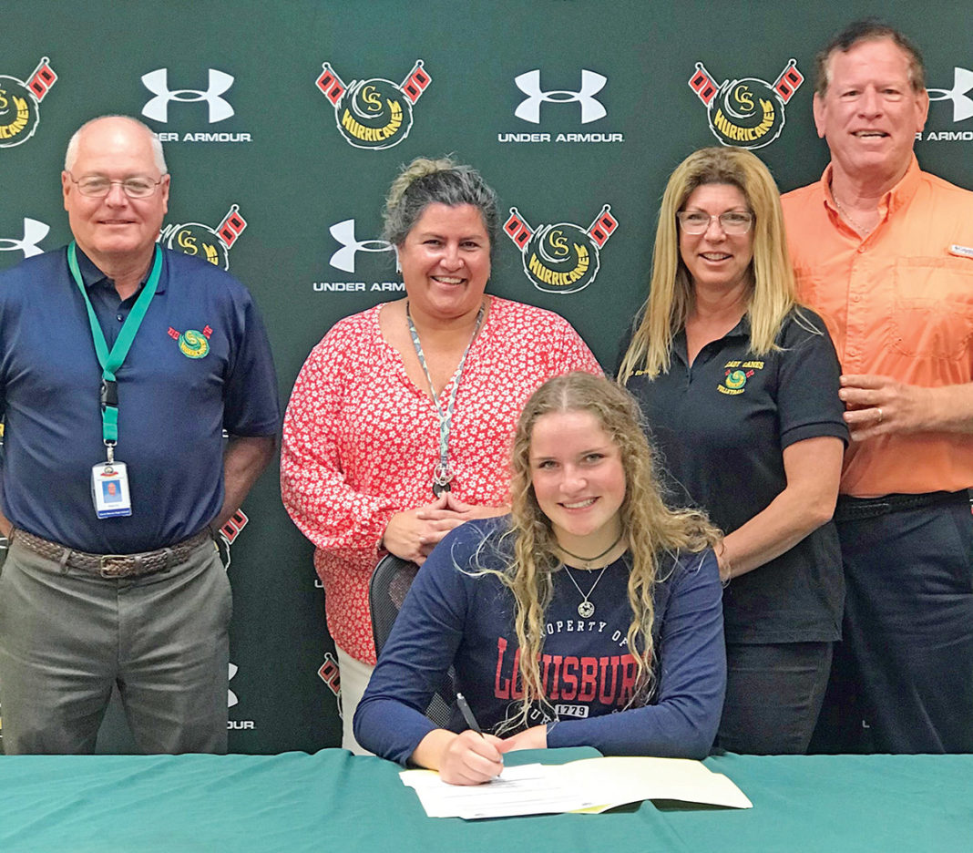 RILEY DOBSON SIGNS VOLLEYBALL SCHOLARSHIP