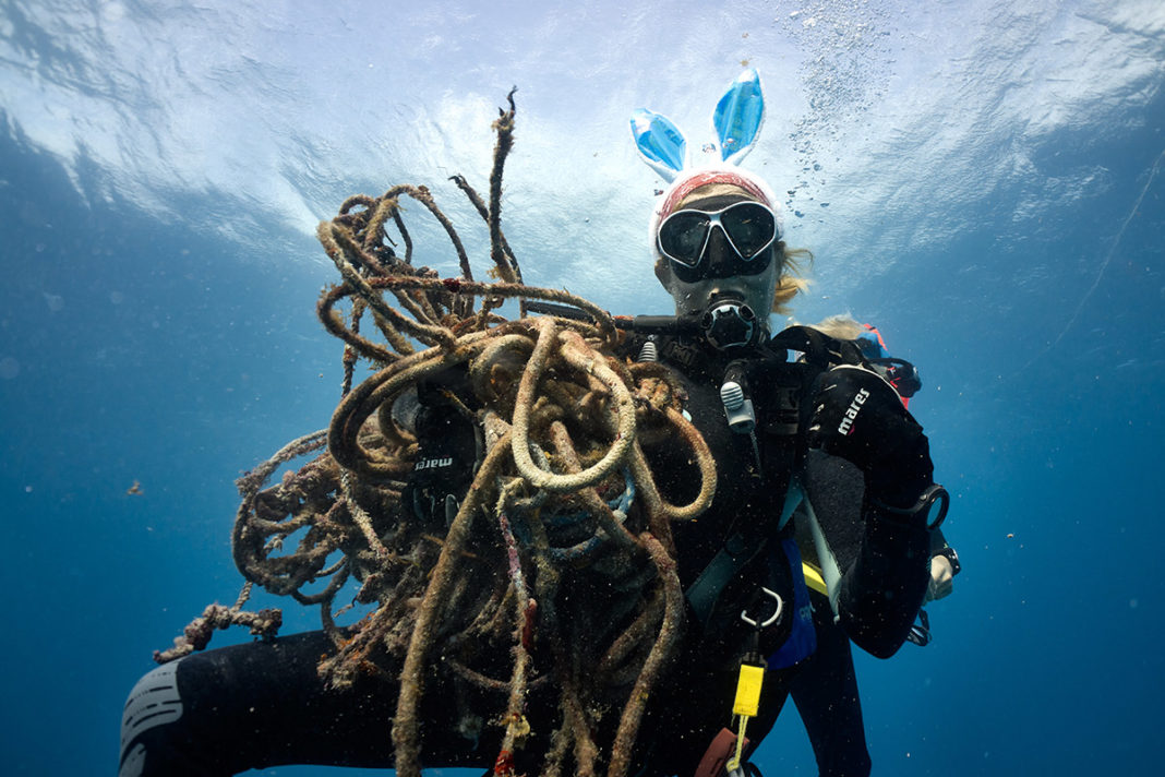 WEEKLY DIVE REPORT: VOLUNTEERS COLLECT TRASH ON EASTER DIVES