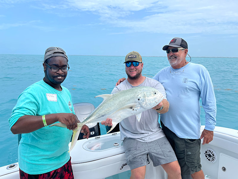 LOCAL CAPTAINS HOOK UP REMARKABLE FOLKS WITH FISHING TOURNAMENT