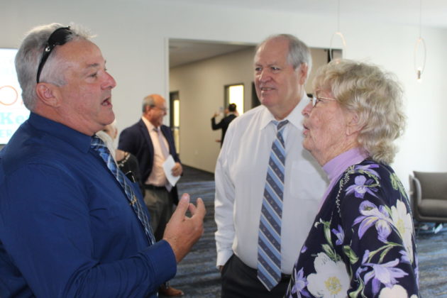 From left, Monroe County Sheriff's Capt. Don Fanelli, State Attorney Dennis Ward and Sylvia Murphy, former county commissioner for district 5.