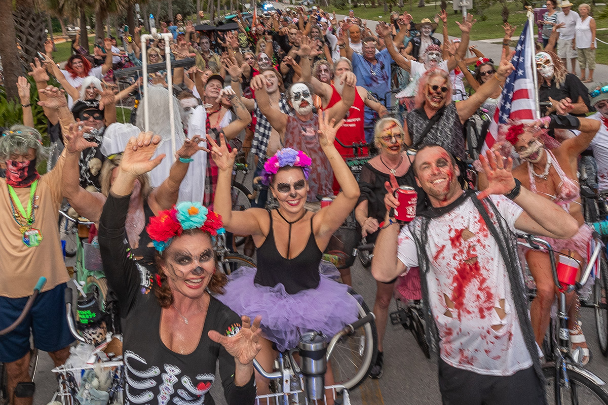 KEY WEST’S ZOMBIE RIDE BACK FROM THE DEAD