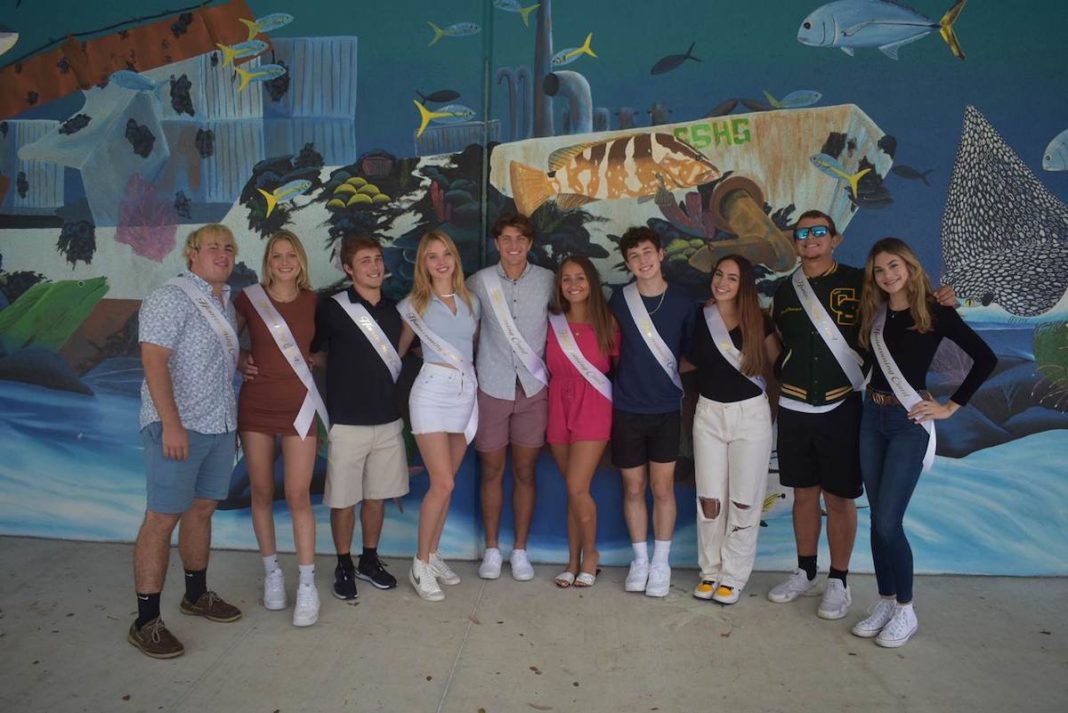 NOMINEES FOR KING & QUEEN AT CORAL SHORES HIGH SCHOOL
