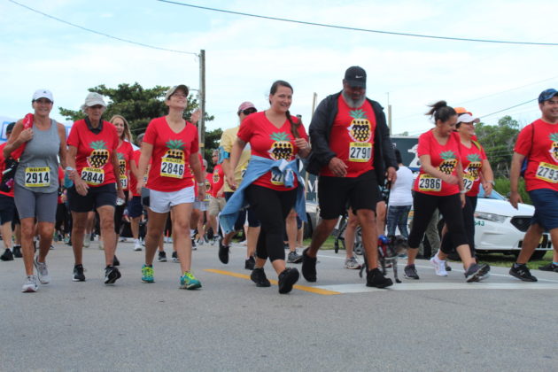 a group of people that are running in a race