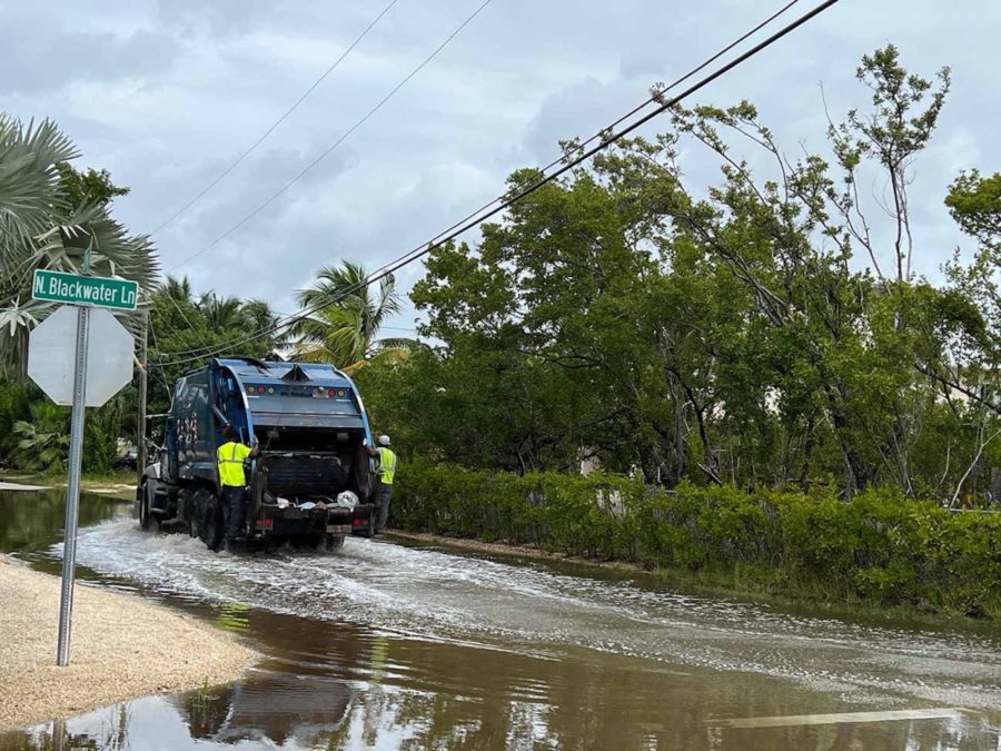 ROAD FLOODING RETURNS TO UPPER KEYS COMMUNITY