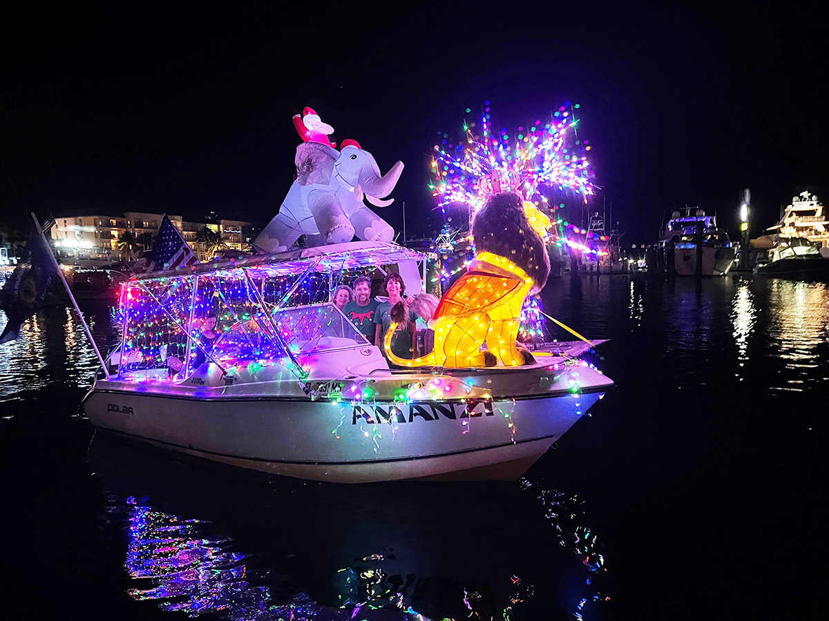 IN PICTURES DECK THE HULLS AT KEY WEST’S LIGHTED BOAT PARADE