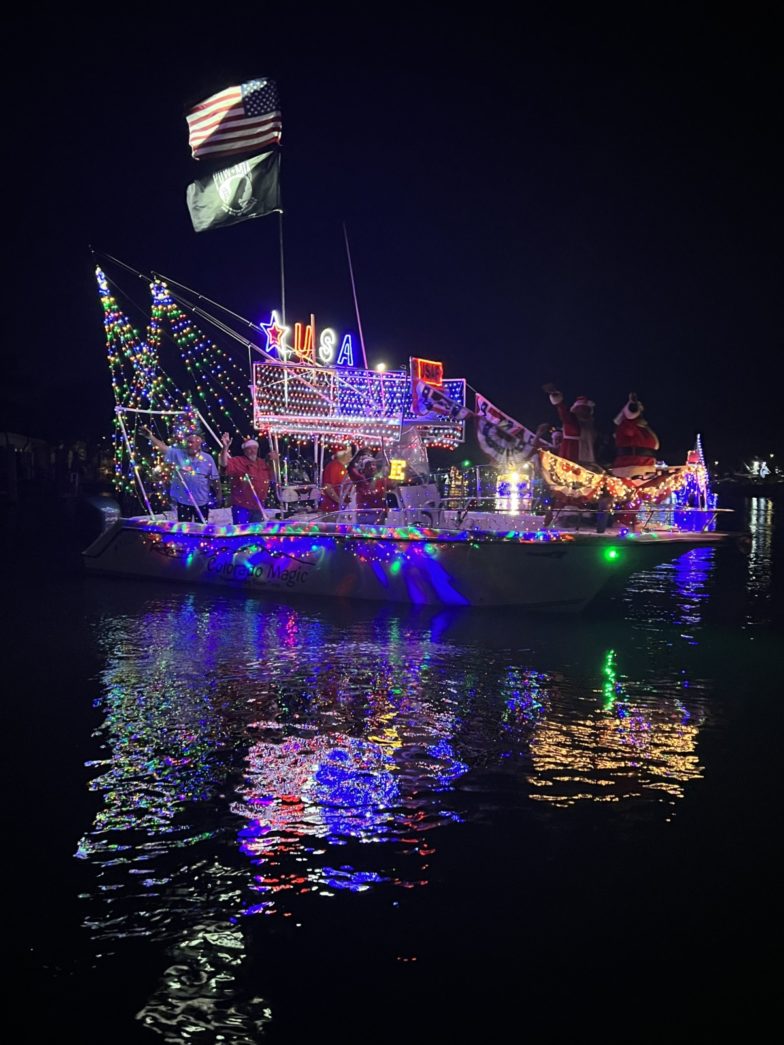 IN PICTURES KEY COLONY BEACH LIGHTED BOAT PARADE