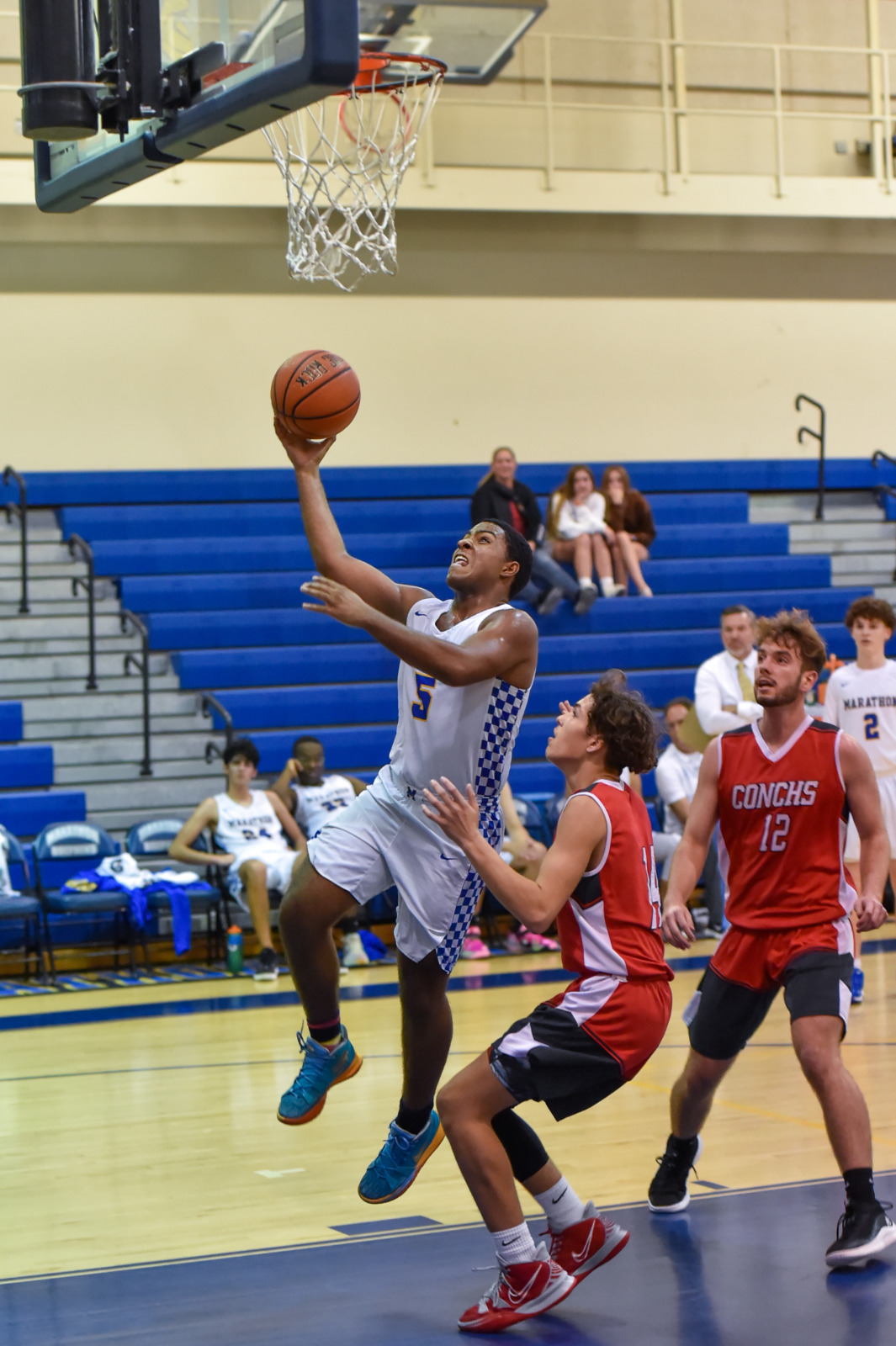 IN PICTURES: KEY WEST BESTS MARATHON IN BOYS BASKETBALL