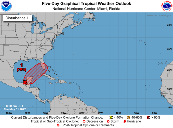 a map showing the location of the tropical tropical climate