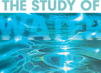 a book cover of the study of water