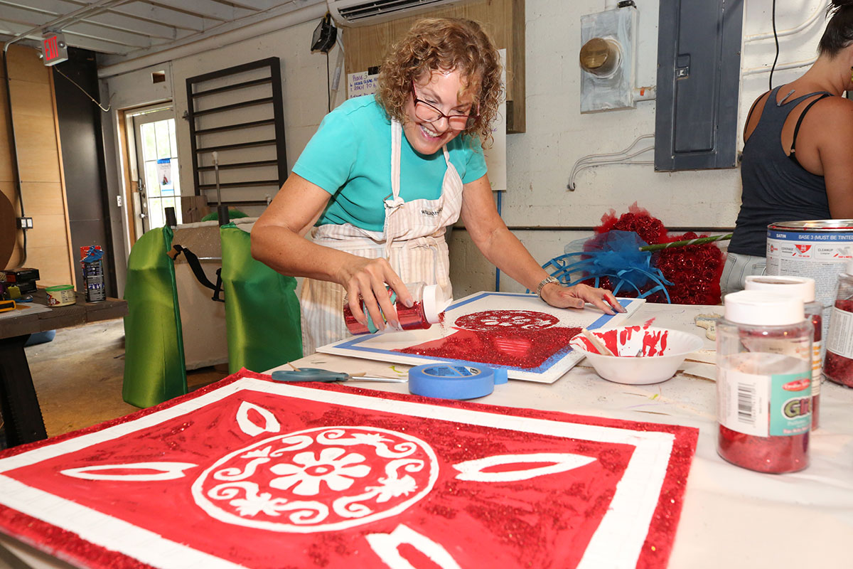 Behind The Scenes Of A Fantasy Fest Parade Float