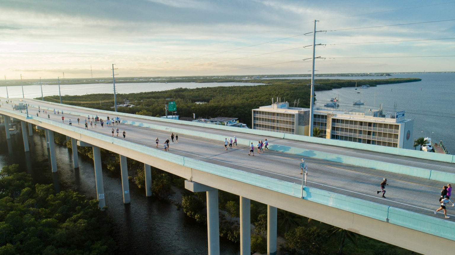 ANNUAL KEY LARGO BRIDGE RUN A SCENIC TREK INTO THE FLORIDA KEYS