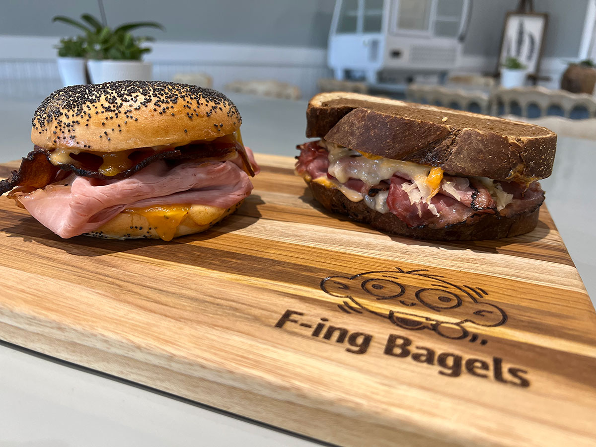 BUSINESS UPPER KEYS A ‘FING’ BAGEL SHOP
