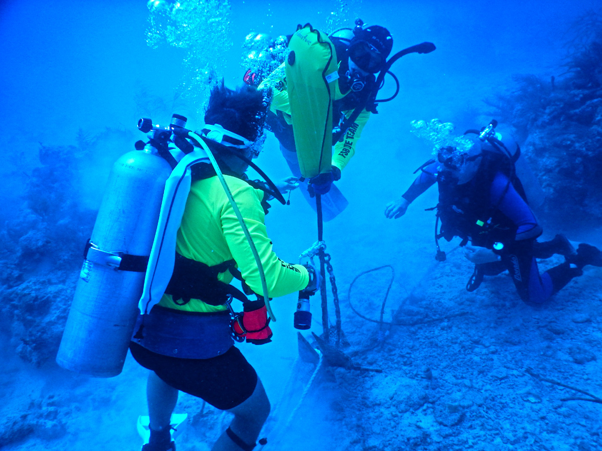 SCOUTS REMOVE 1,600 LBS OF DEBRIS FROM FLORIDA KEYS CORAL REEF