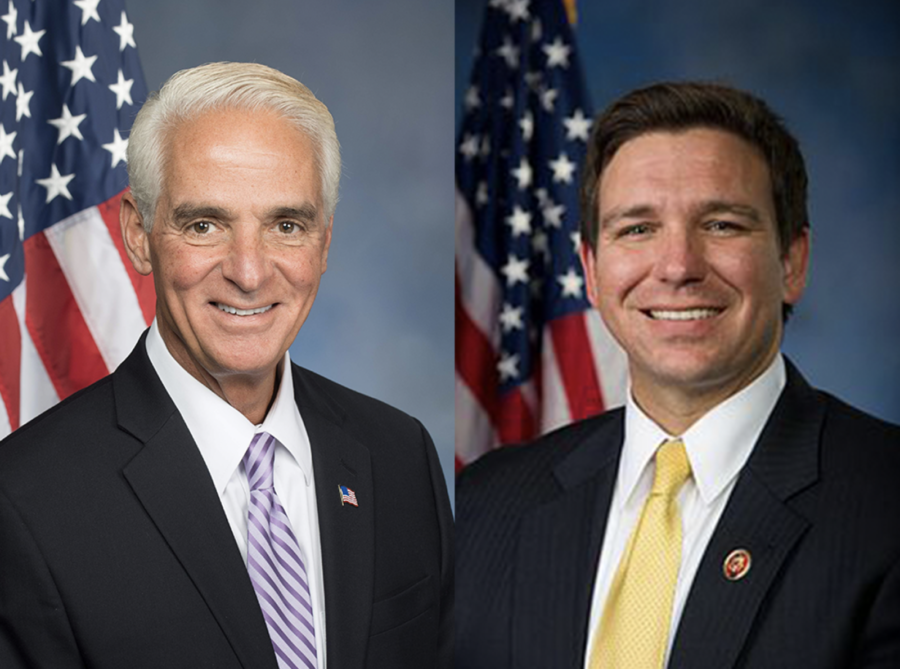 Desantis And Crist Take Aim At Each Other In Fla Gubernatorial Debate