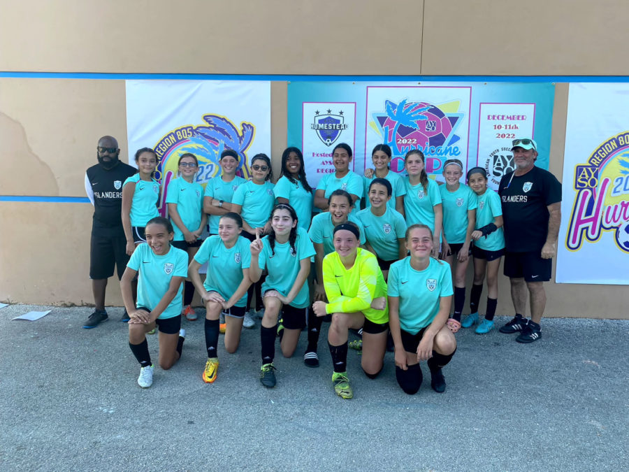 UPPER KEYS YOUTH SOCCER TEAM WINS COVETED HURRICANE CUP