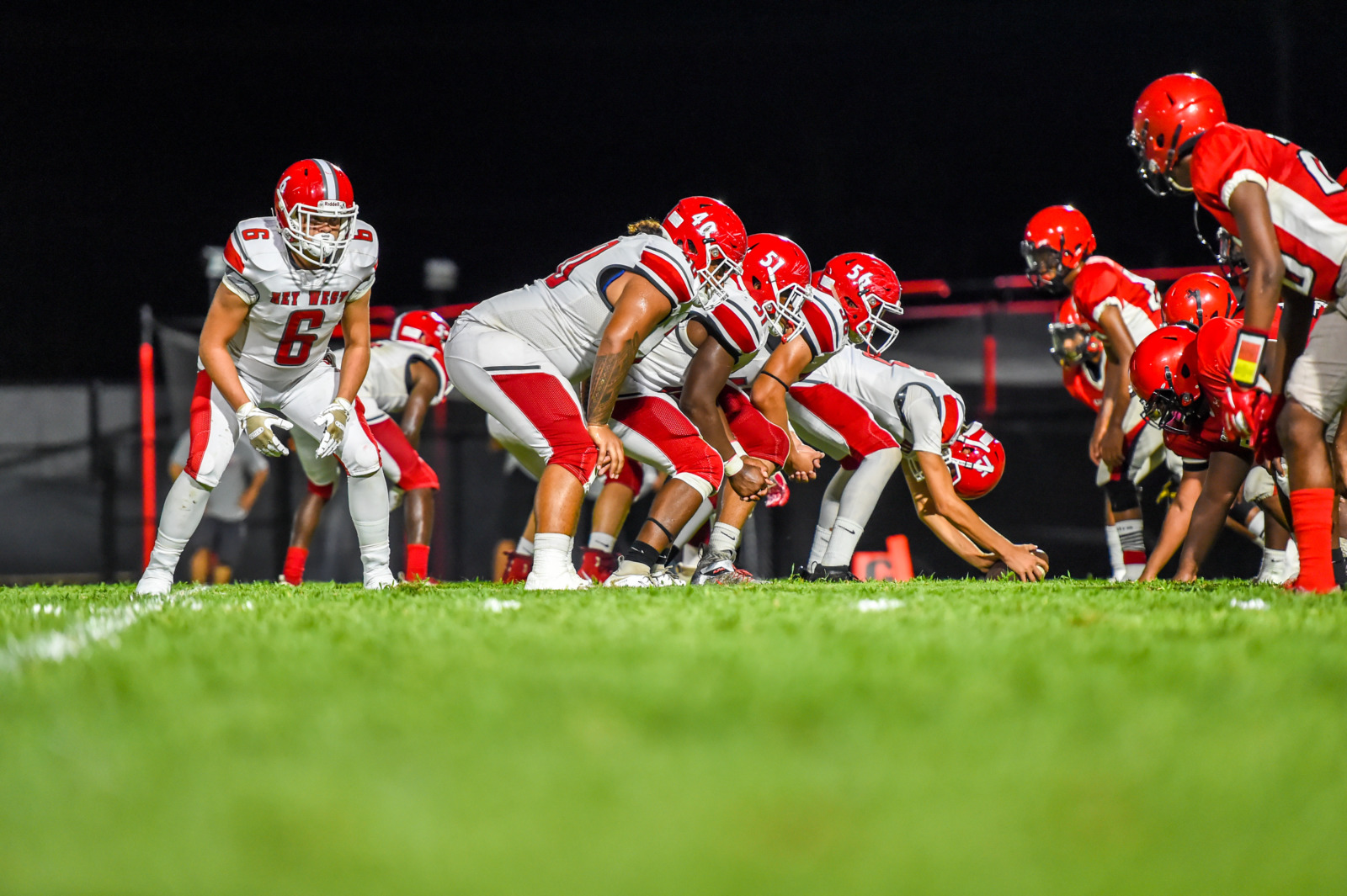 NEW HIGH SCHOOL STADIUM PITS KEY WEST FOOTBALL AGAINST BASEBALL