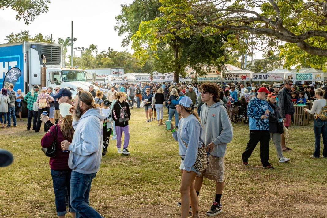 IN PICTURES SEAFOOD FESTIVAL PACKS BAYVIEW PARK