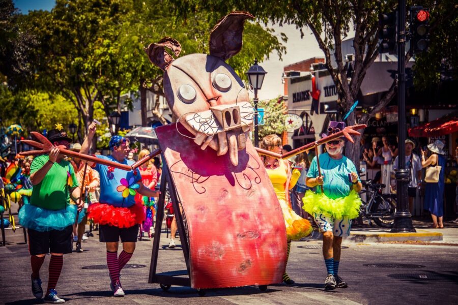 PAPIO PARADE GETS PEOPLE MOVING ON EARTH DAY