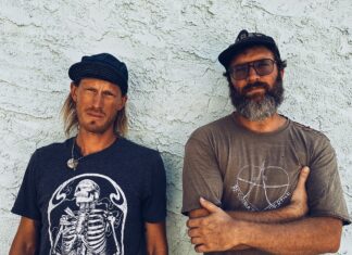 GO BACKSTAGE WITH THE DREWS AT KEY WEST THEATER a couple of men standing next to each other