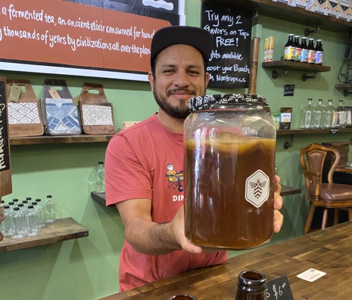 Omar Martinez at Kombucha Large