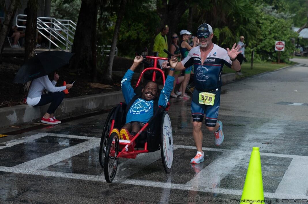 11 DISABLED ATHLETES SUCCESSFULLY TACKLE KEY LARGO TRIATHLON