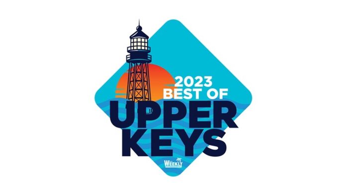 the logo for the best of upper keys festival
