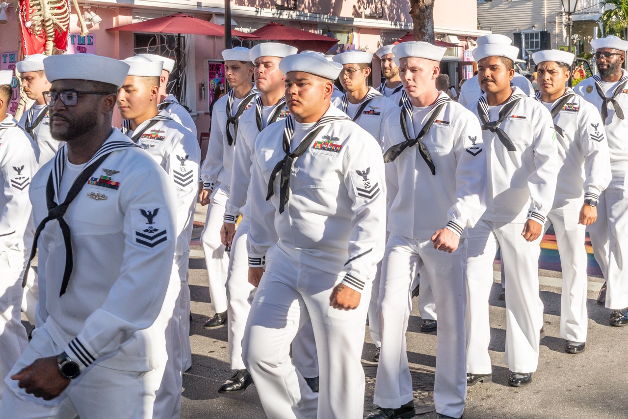 Key west veterans day parade route