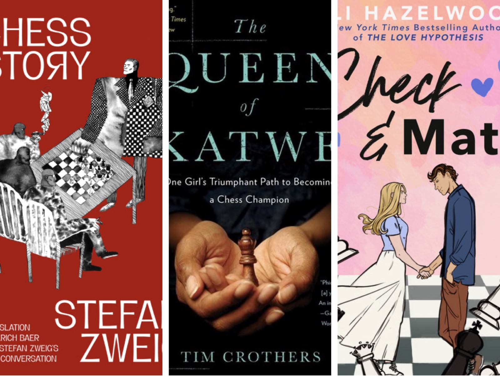 CHECKMATE: 'CHESS' OUT THESE GAME-INSPIRED READS