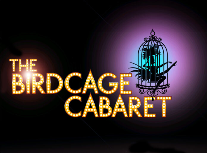 the birdcage of cabardet logo on a dark background
