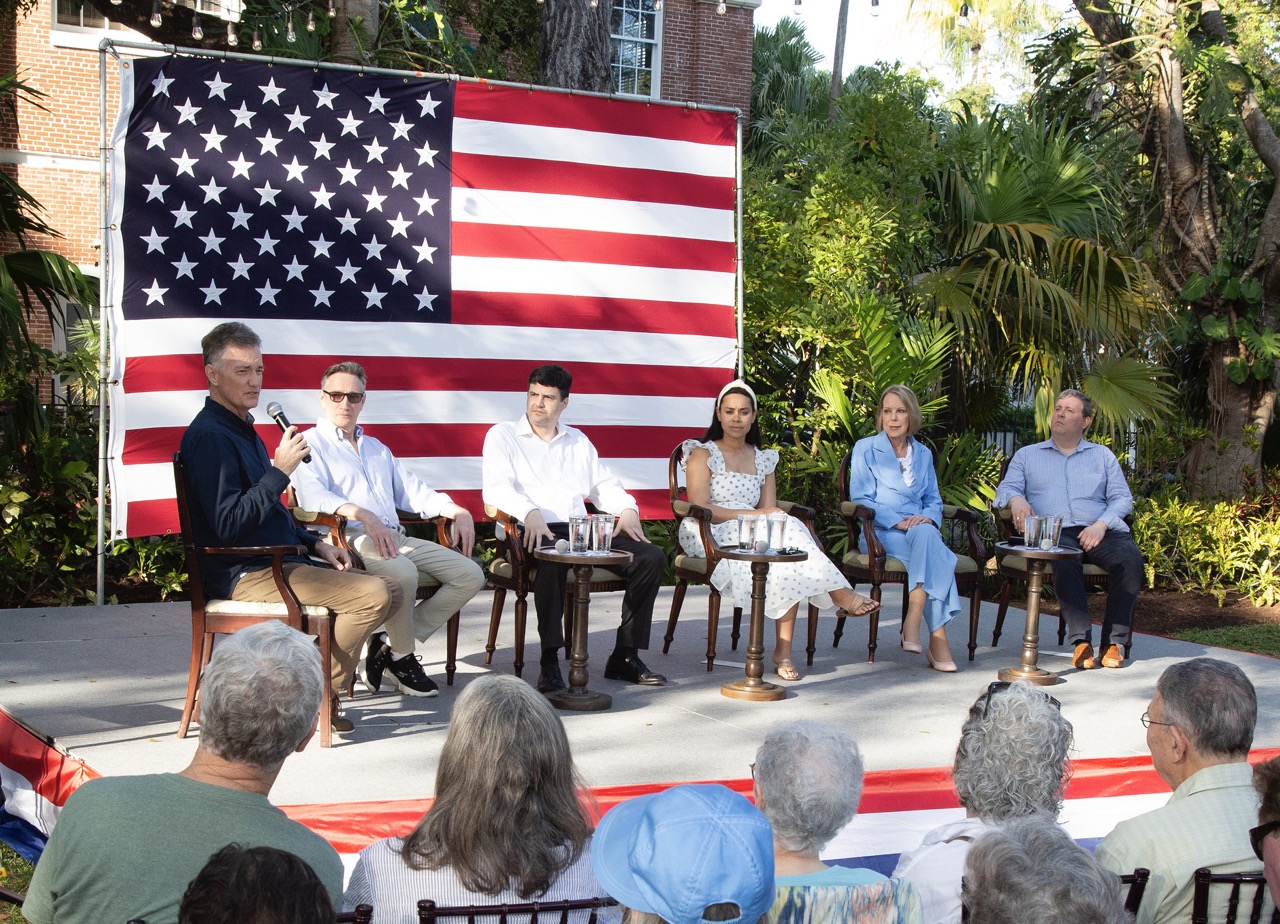 PRESIDENTIAL DESCENDANTS SPEND HOLIDAY WEEKEND IN KEY WEST