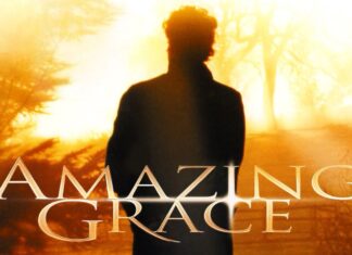 a movie poster for the film amazing grace
