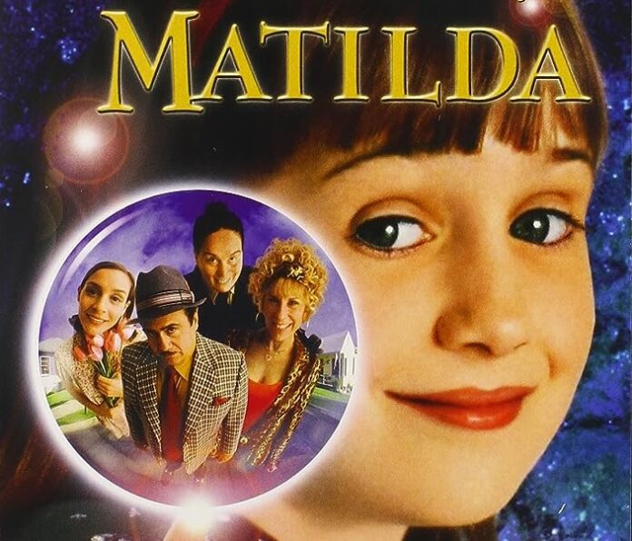 a movie poster for matilda