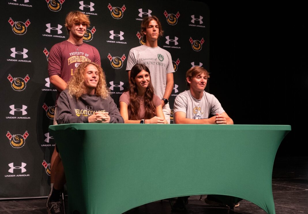 FIVE ’CANES SIGN LETTERS TO CONTINUE ATHLETIC CAREERS AT COLLEGE