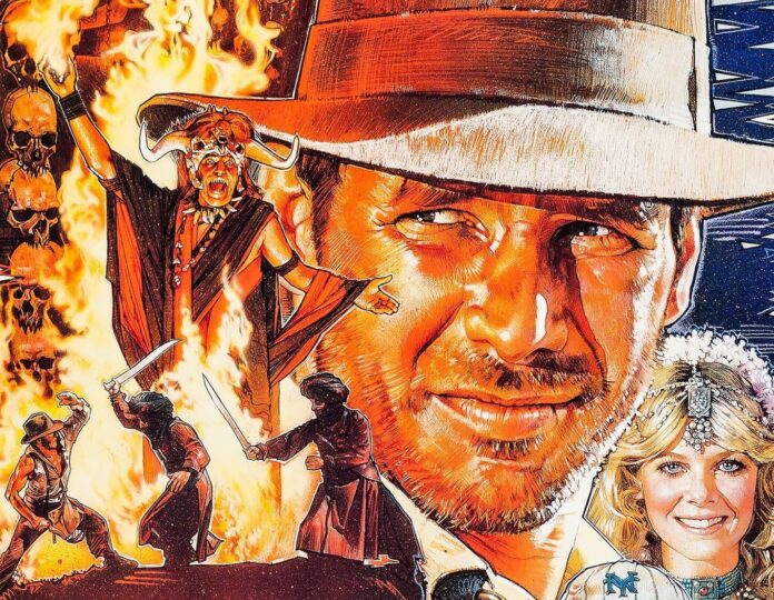 a movie poster for indiana jones