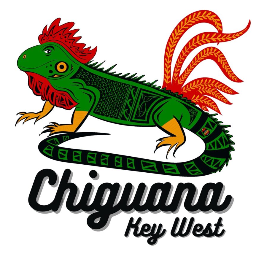 a logo for a mexican restaurant called ciguana hey west