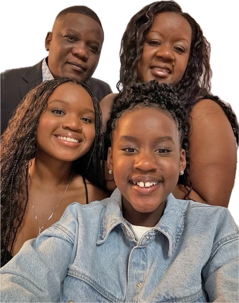 a group of people posing for a picture