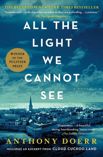 a book cover of all the light we cannot see